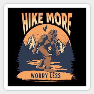 Bigfoot Hike Magnet